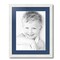 ArtToFrames 16x20" Matted Picture Frame with 12x16" Single Mat Photo Opening Framed in 1.25" White and 2" Mat (FWM-3966-16x20)